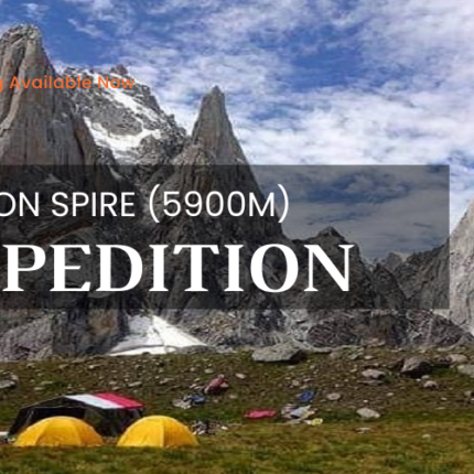 Shipton Spire (5900M) Expedition 2024